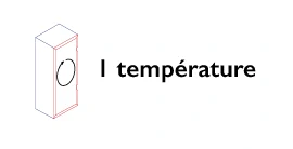 pictogramme cave à vin température unique